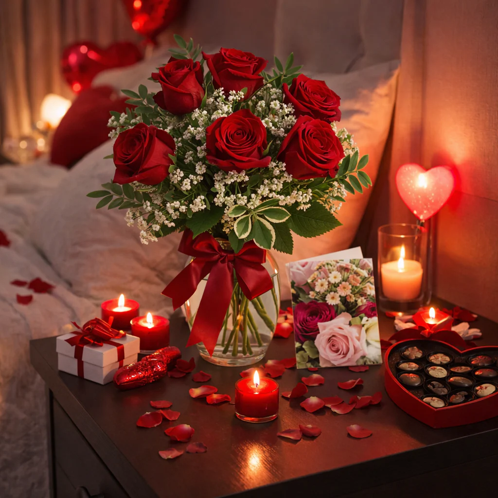 Bouquet de Roses Rouges "Chéries" - Image 3