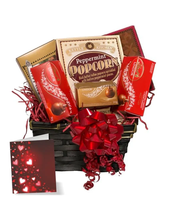 Panier Cadeau Premium Lindt Lindor et Excellence - Édition Spéciale