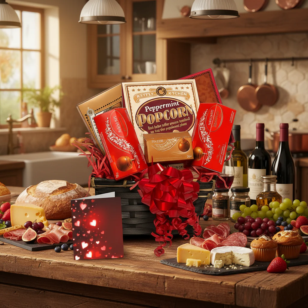 Panier Cadeau Premium Lindt Lindor et Excellence - Édition Spéciale - Image 2