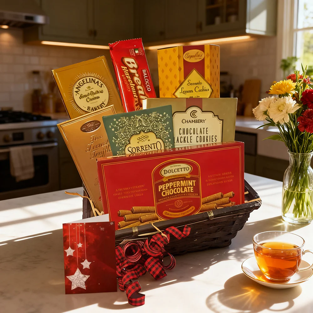 Collection de Panier Valentin Gourmet I (7 délices) - Image 2
