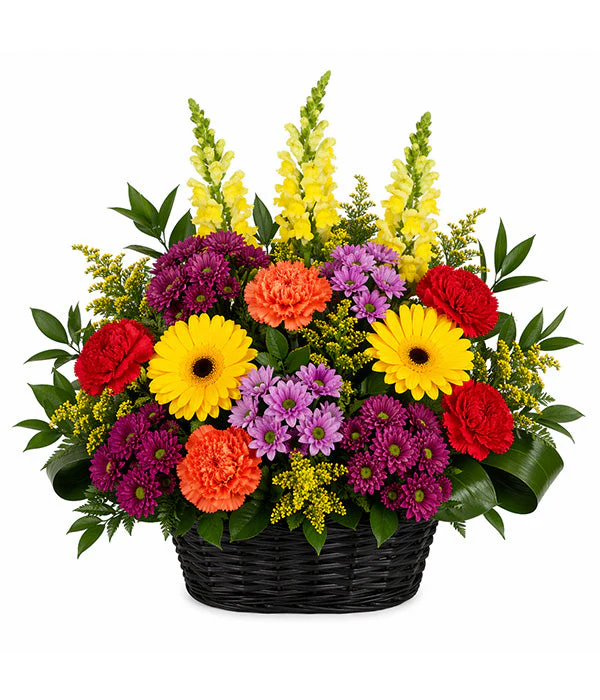 Panier Floral Vibrant - Image 3