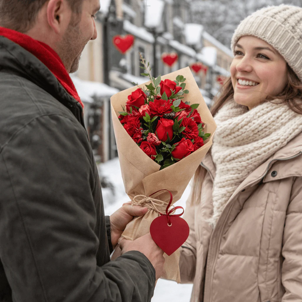 Bouquets noués à la main pour la Saint-Valentin I - Image 2