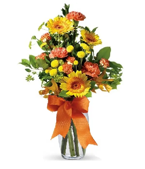 : Remontez le Moral Instantanément : Bouquet "Feu d’artifice d’automne vibrant"